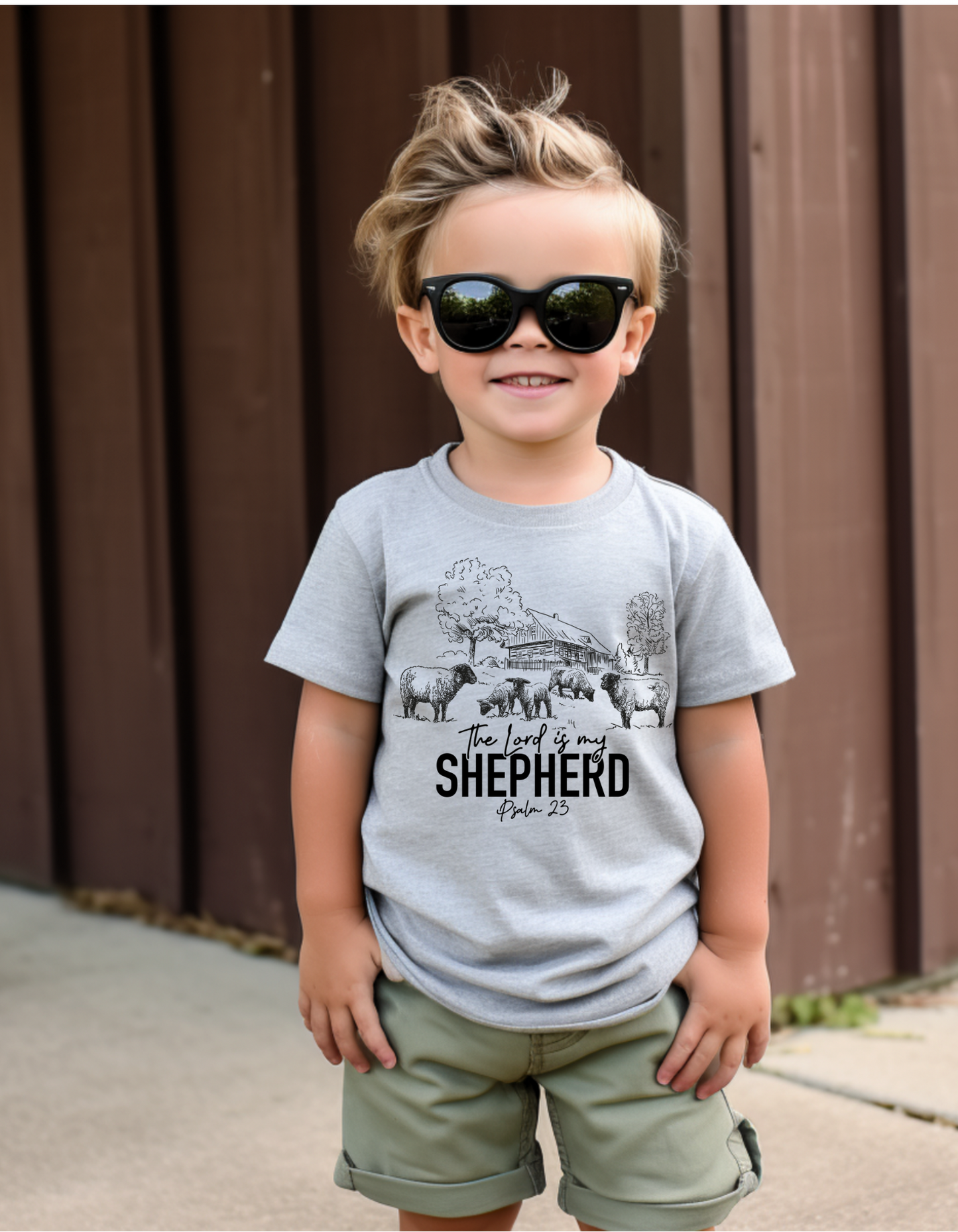 The Lord is my shepherd tee