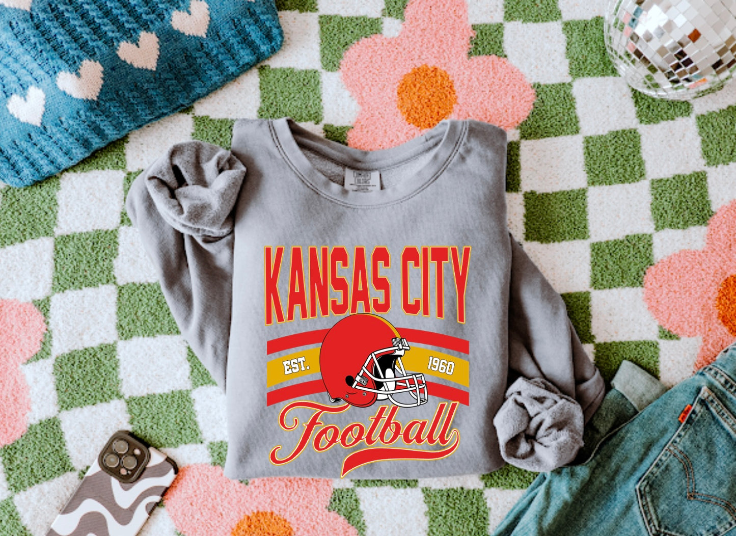Kansas City Football Women’s Crewneck
