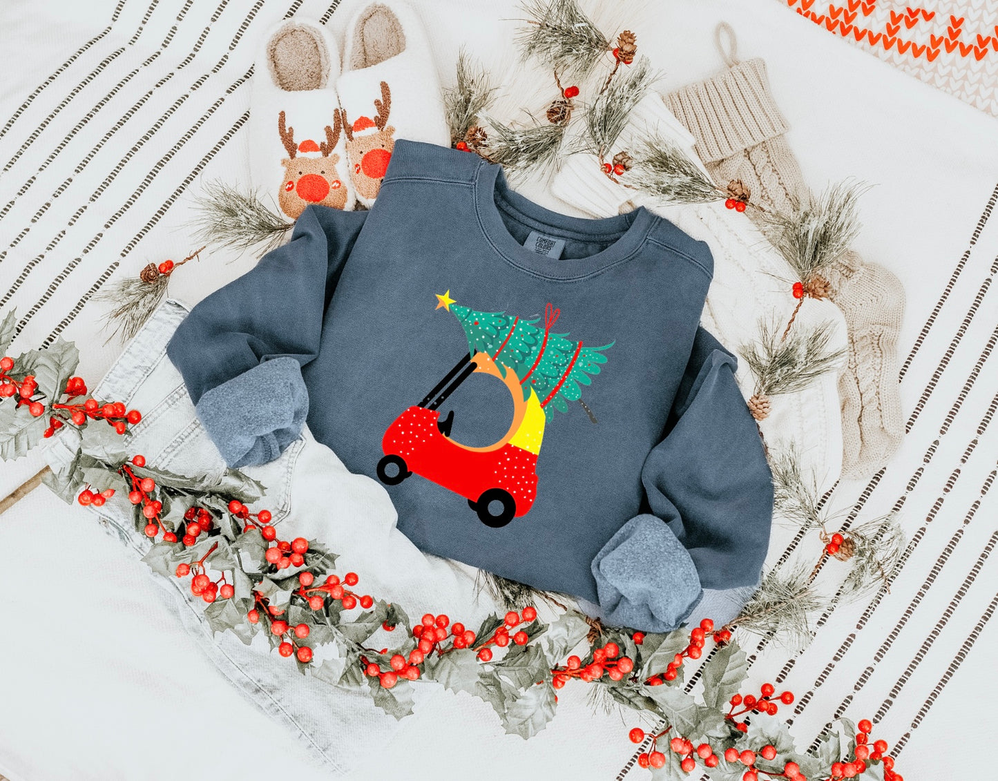 Retro Rides & Christmas Vibes