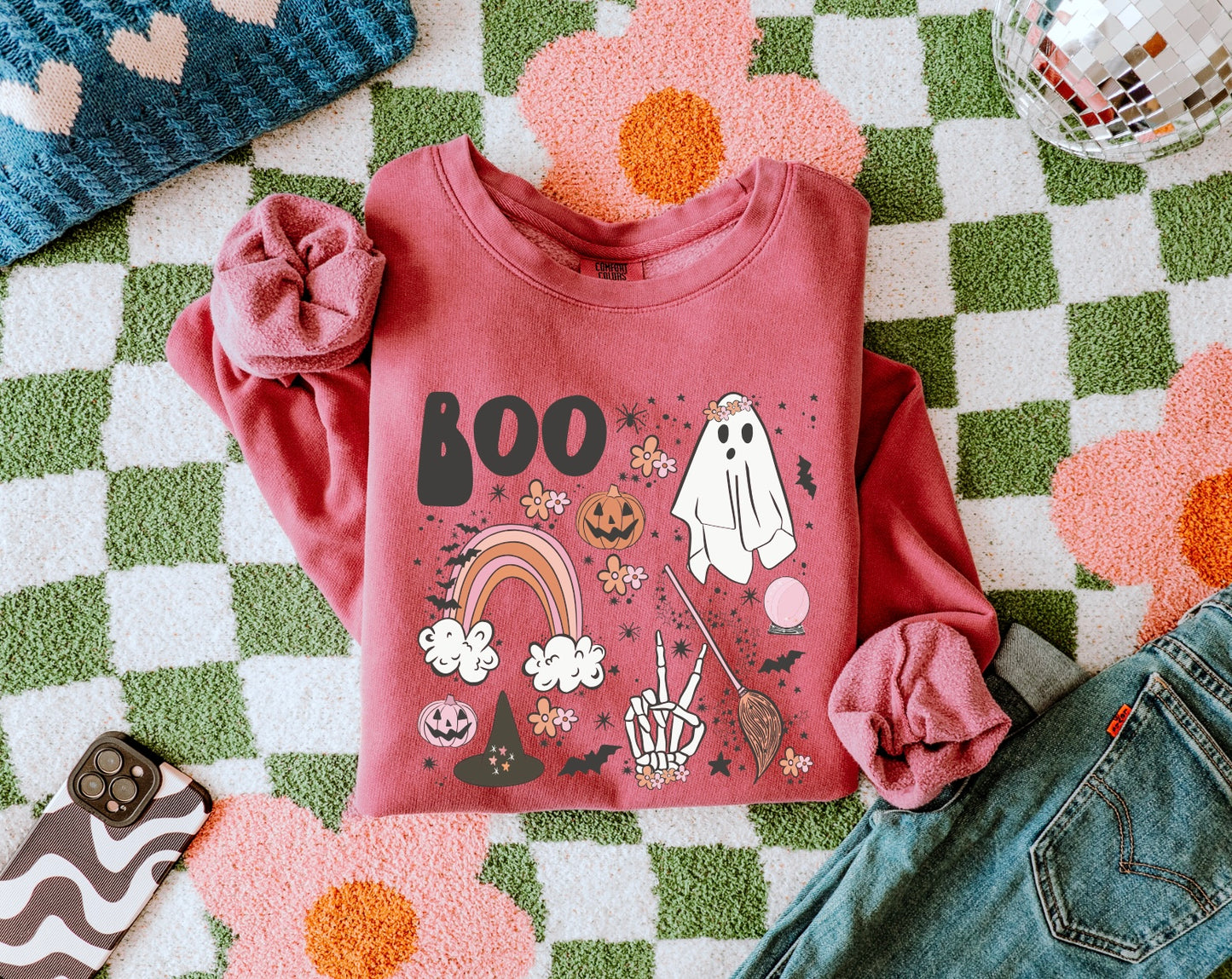 Boho Boo Bash Women’s Crewneck