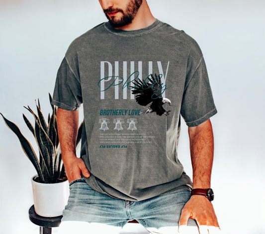 Philly brotherly love men's tee