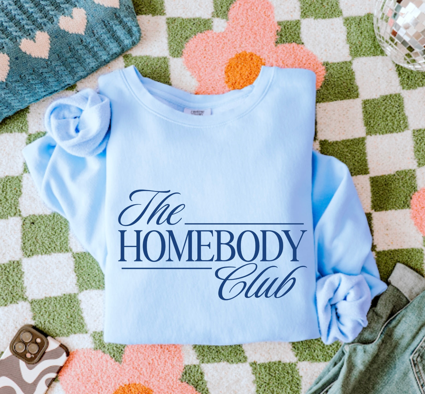 The Homebody Club Crewneck