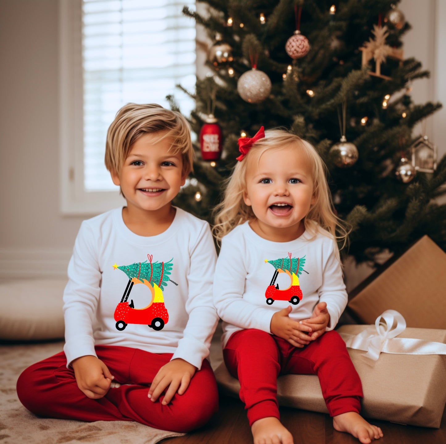 Retro Rides & Christmas Vibes