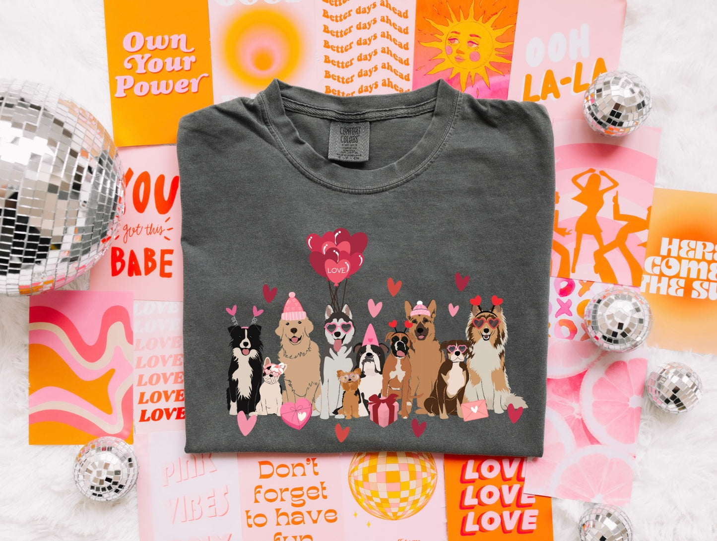 Valentine dogs adult size