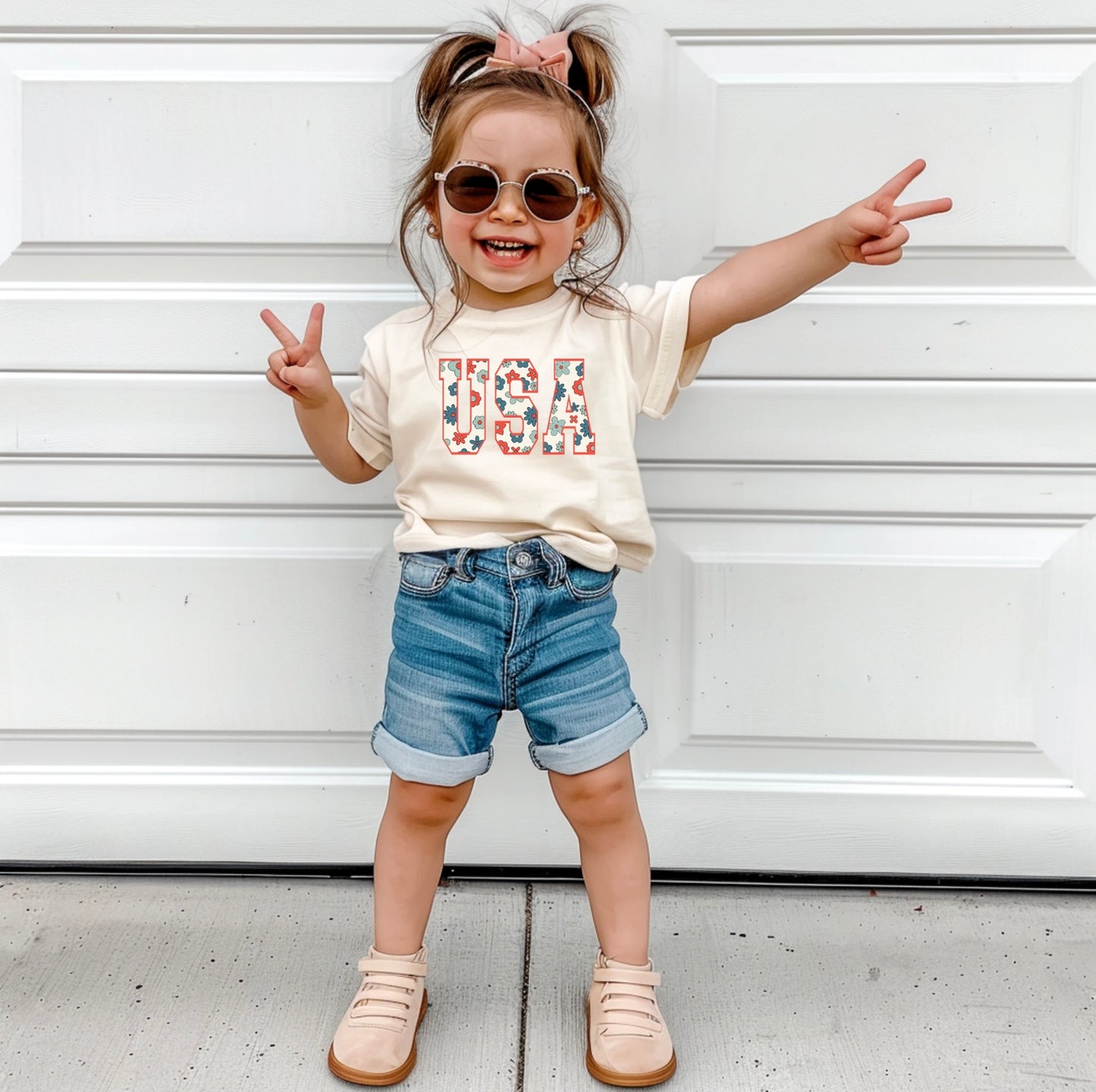 Land That I Love Floral Tee