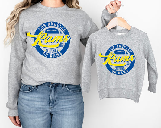 Rams kids crewneck