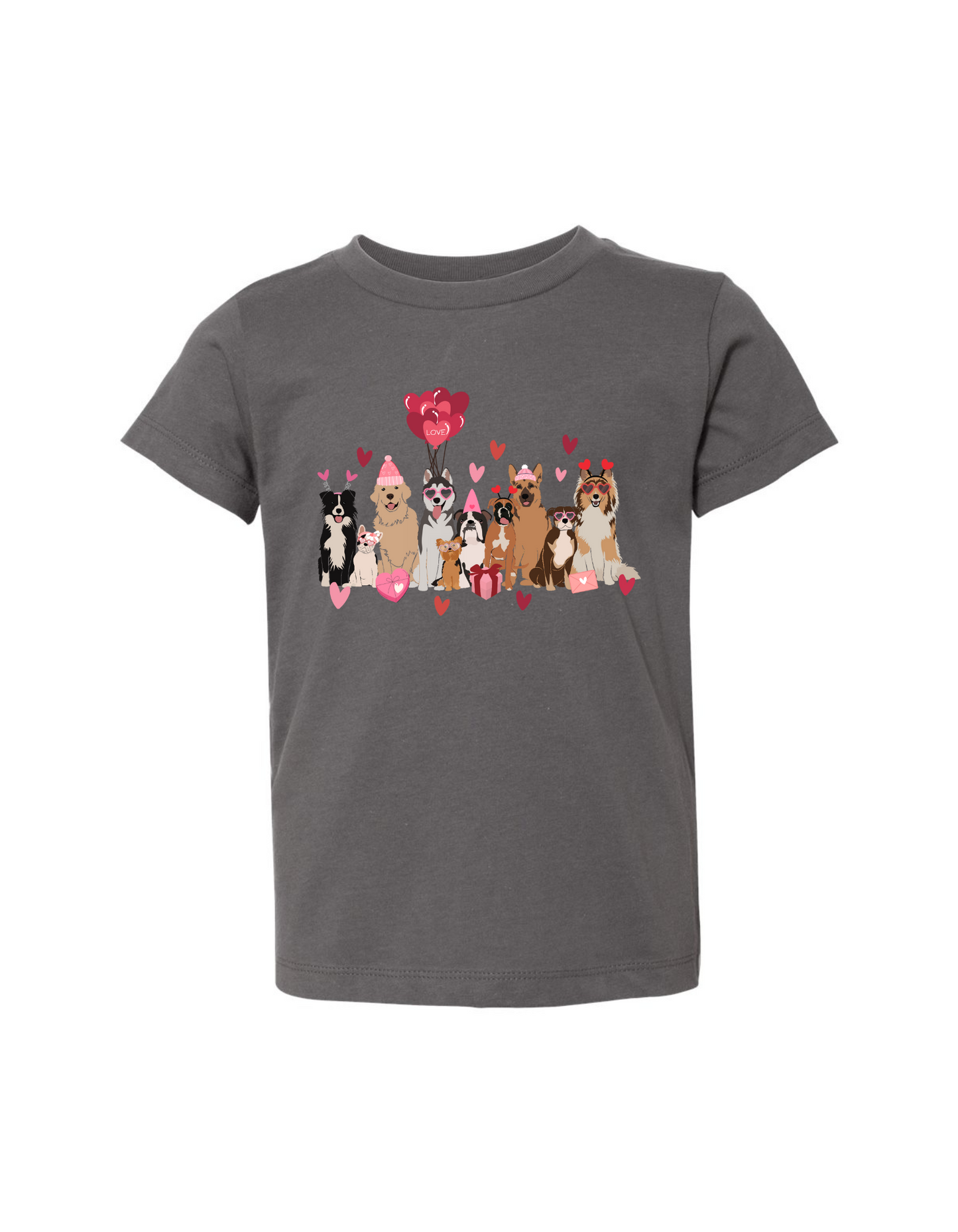 Valentine dogs kid size