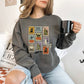 Retro Halloween Stamp Women’s Crewneck