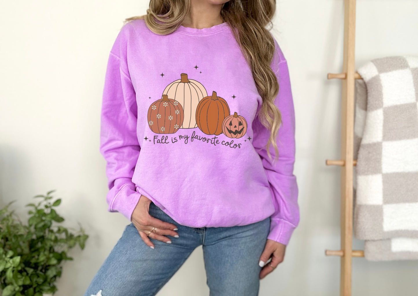 Fall Is My Favorite Color Women’s Crewneck