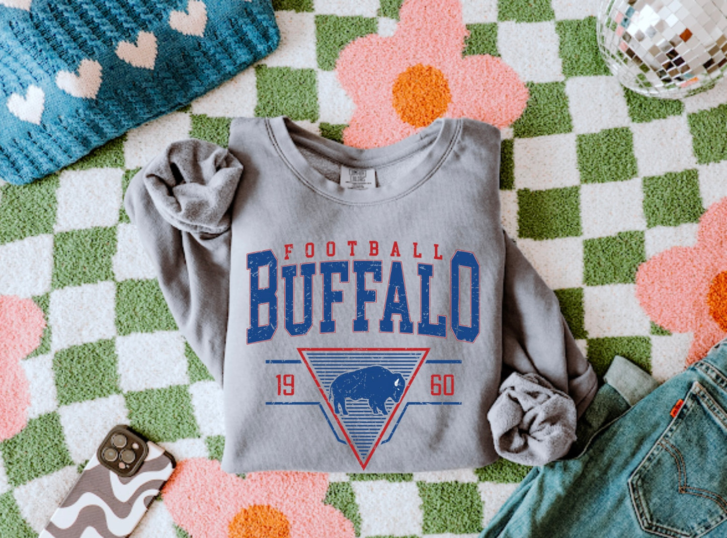 Vintage Bills Women’s Crewneck