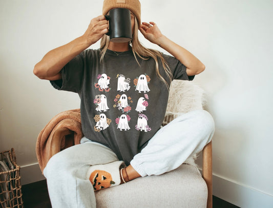Vintage Ghost Floral Women’s Tee