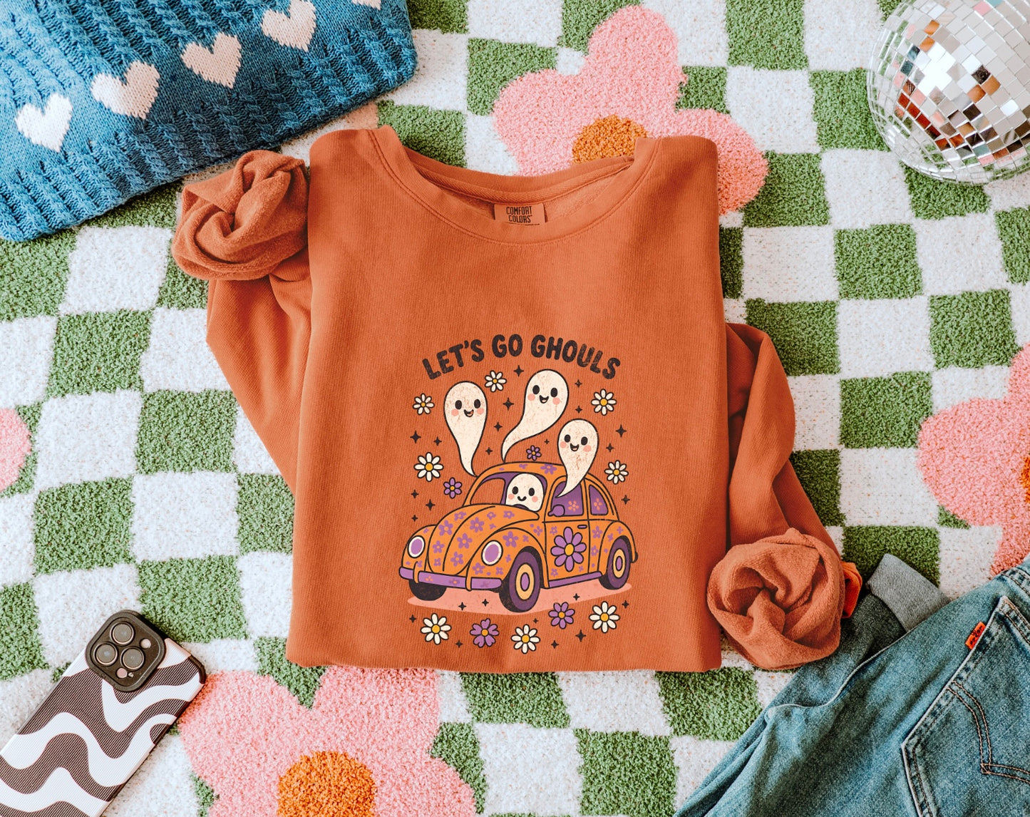 Groovy Ghoul Women’s Crewneck