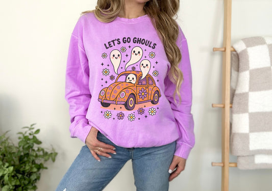 Groovy Ghoul Women’s Crewneck