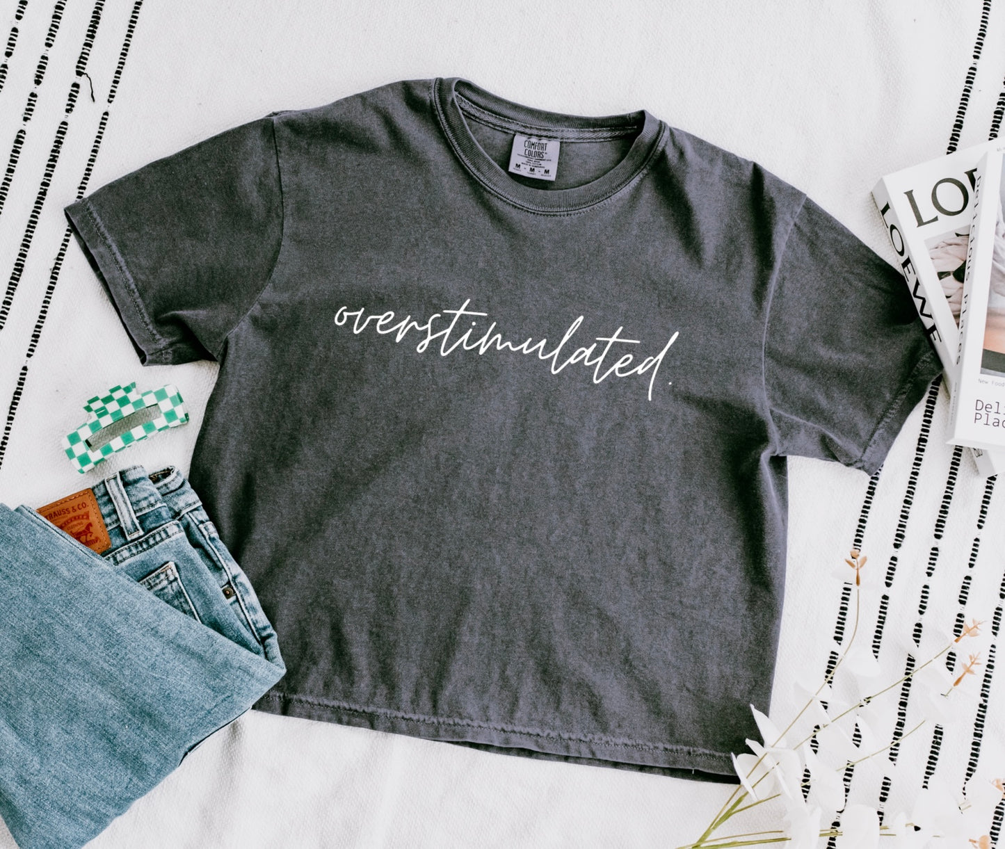 Overstimulated tee