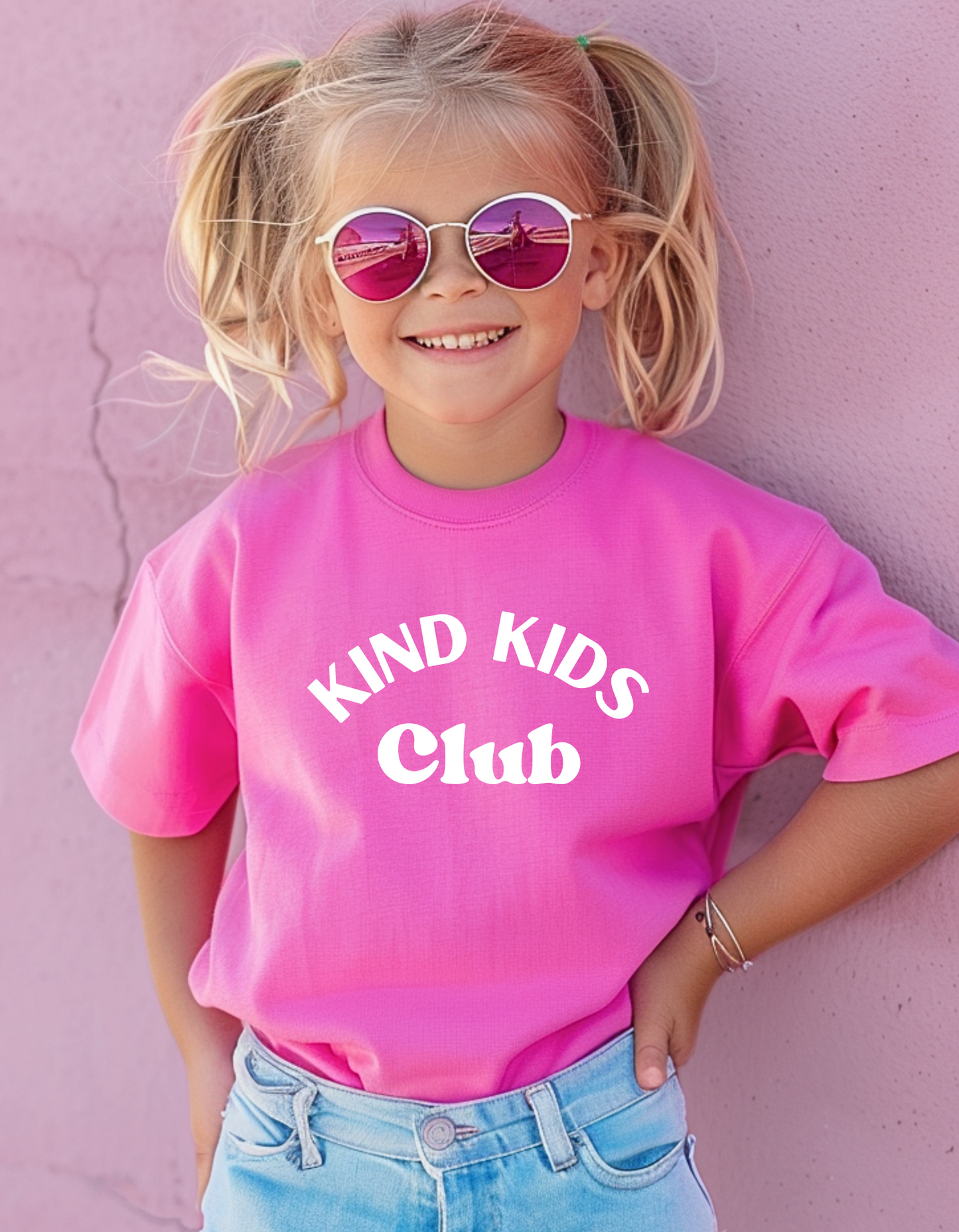 Kind kids clubs tee