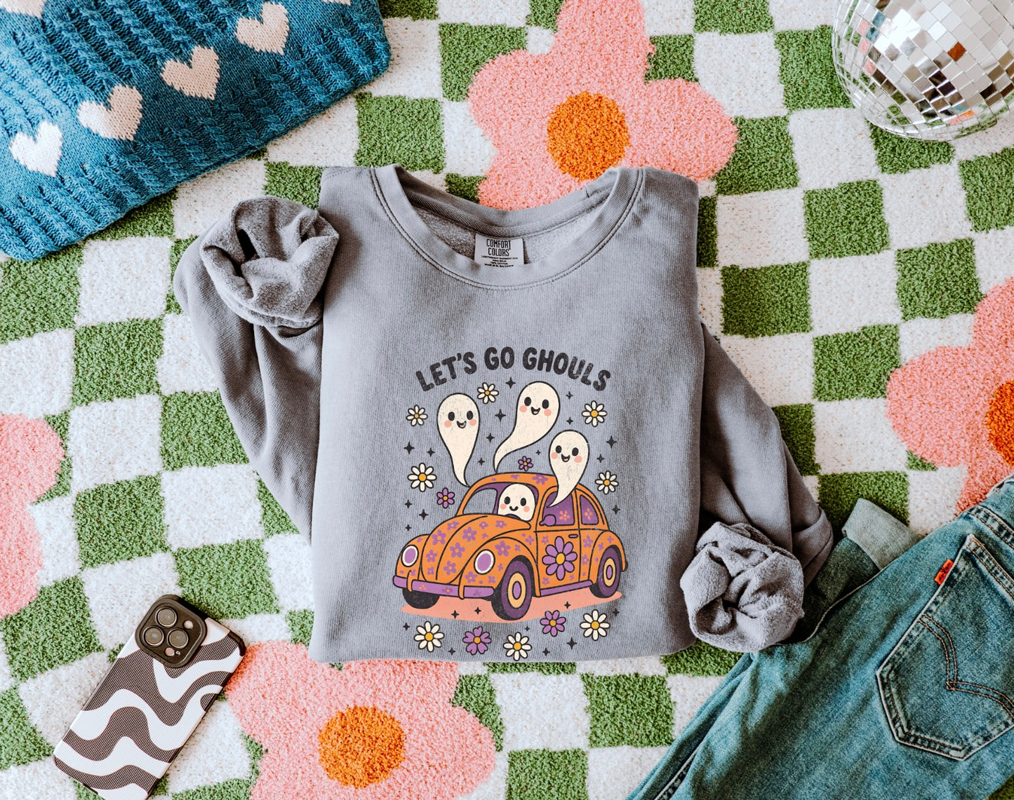 Groovy Ghoul Women’s Crewneck