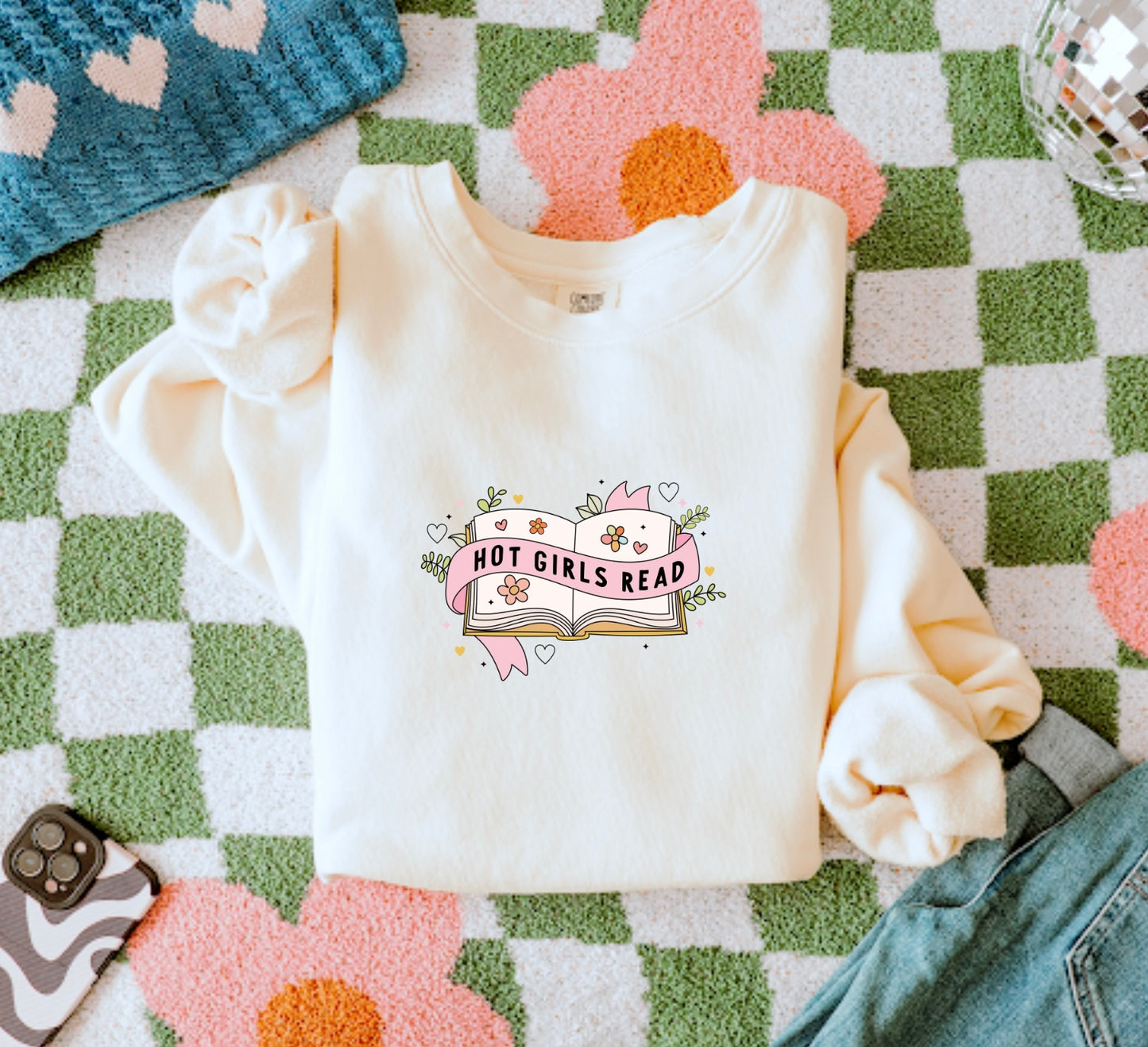 Hot Girls Read Crewneck