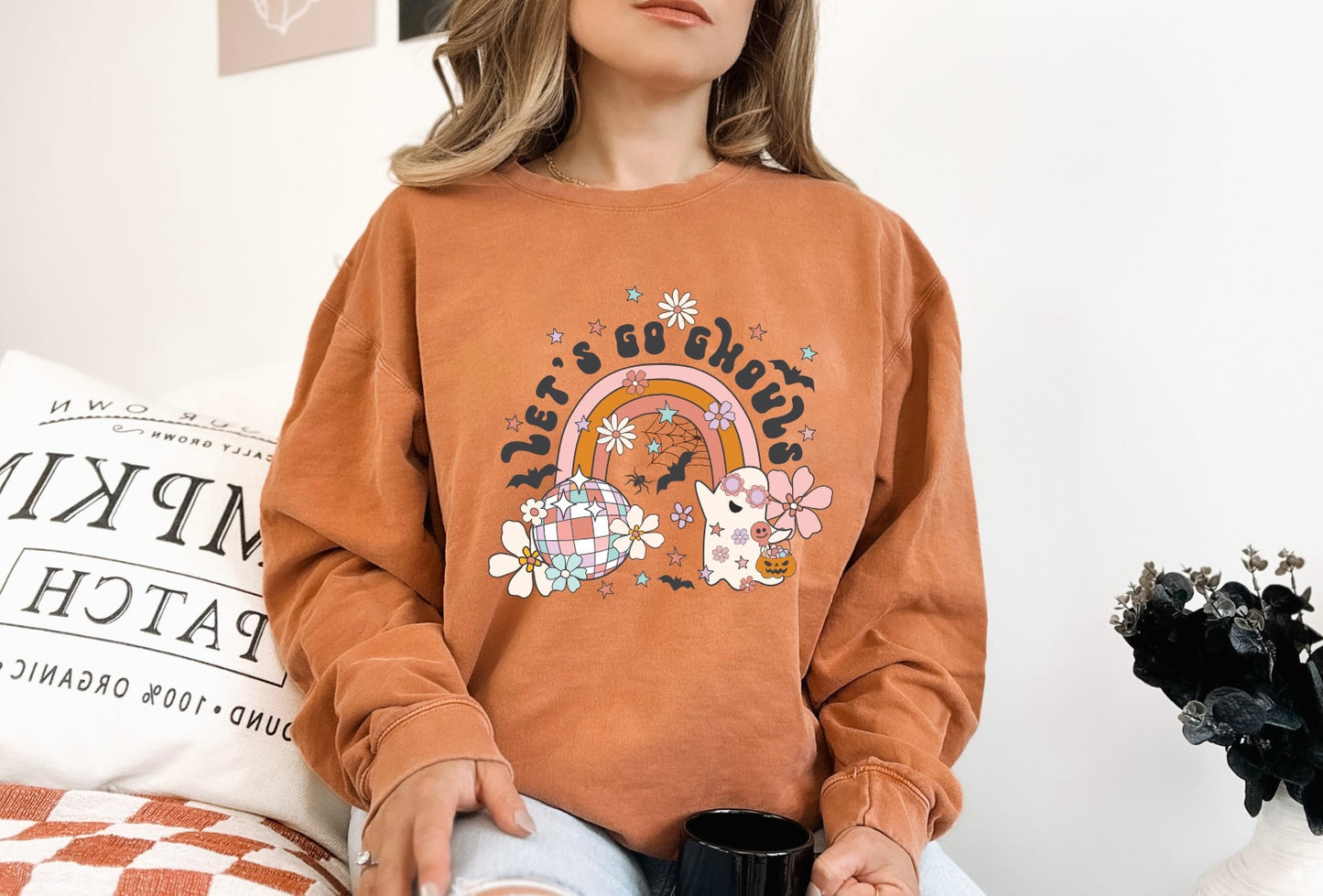 Groovy Ghouls Women’s Crewneck