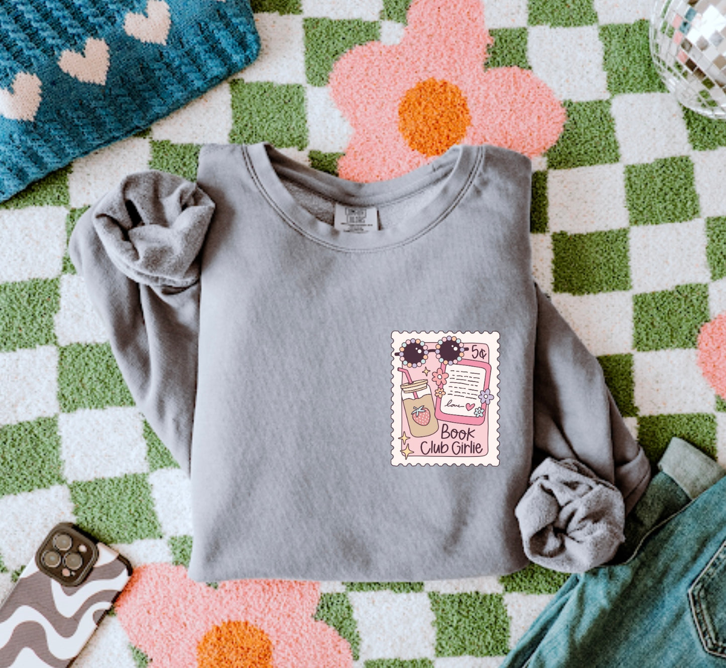 Book Club Girlie Crewneck