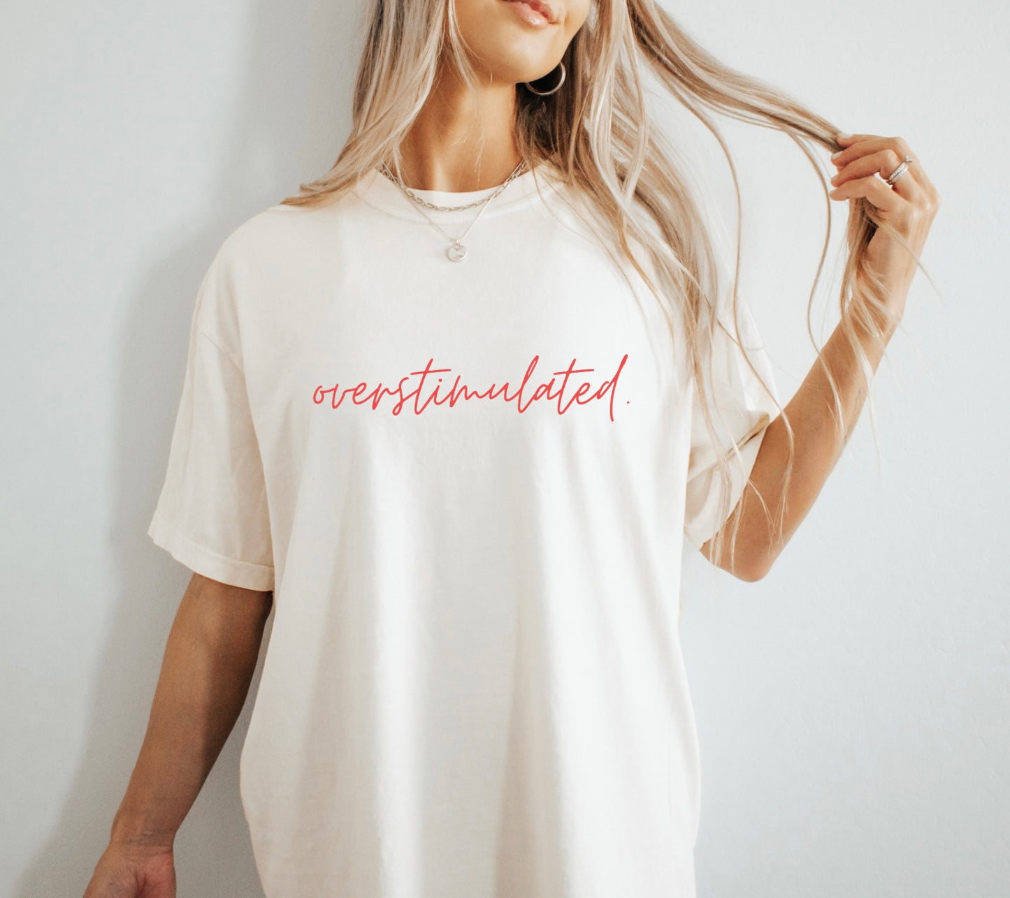 Overstimulated tee