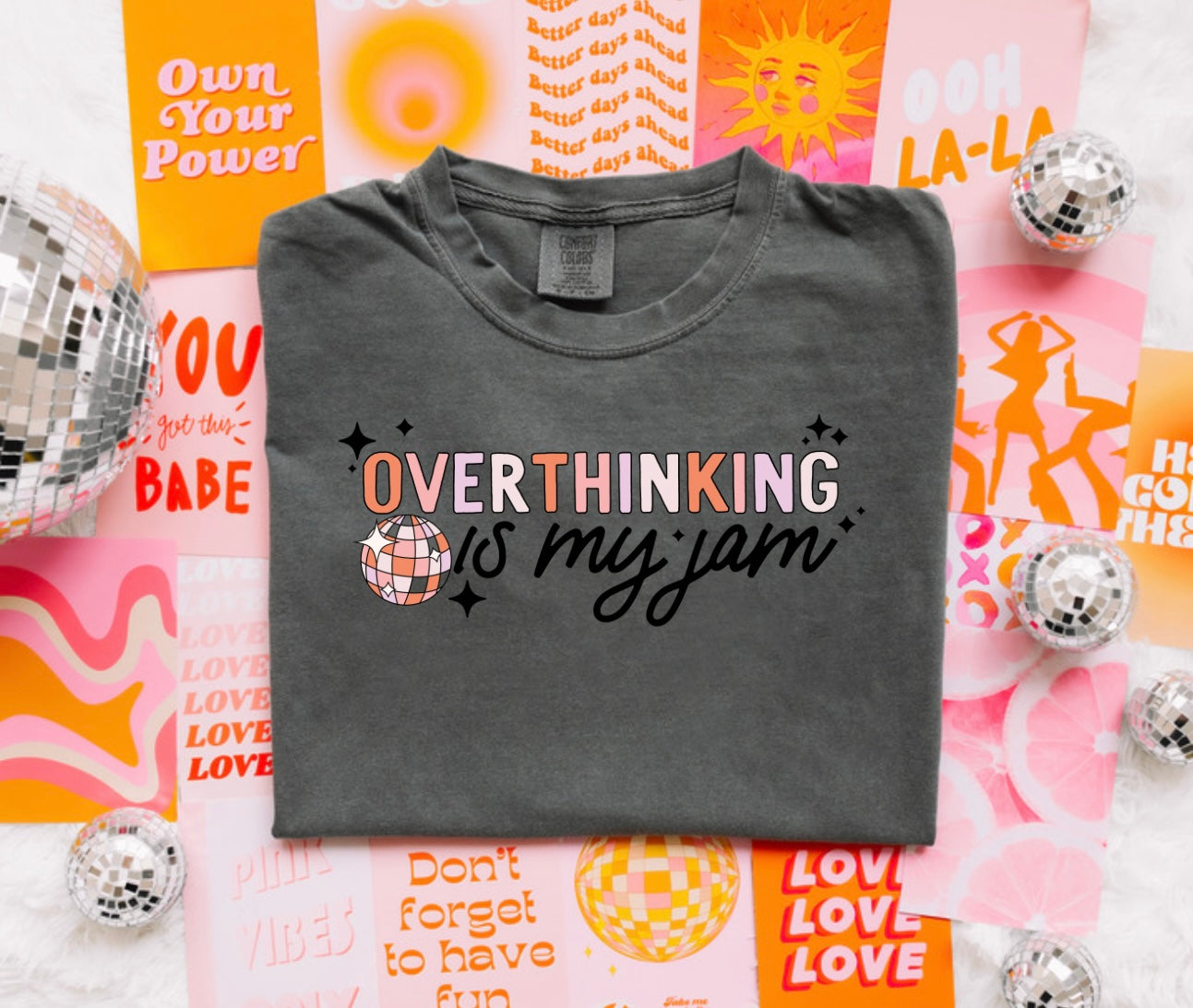 Overthinking is my jam tee