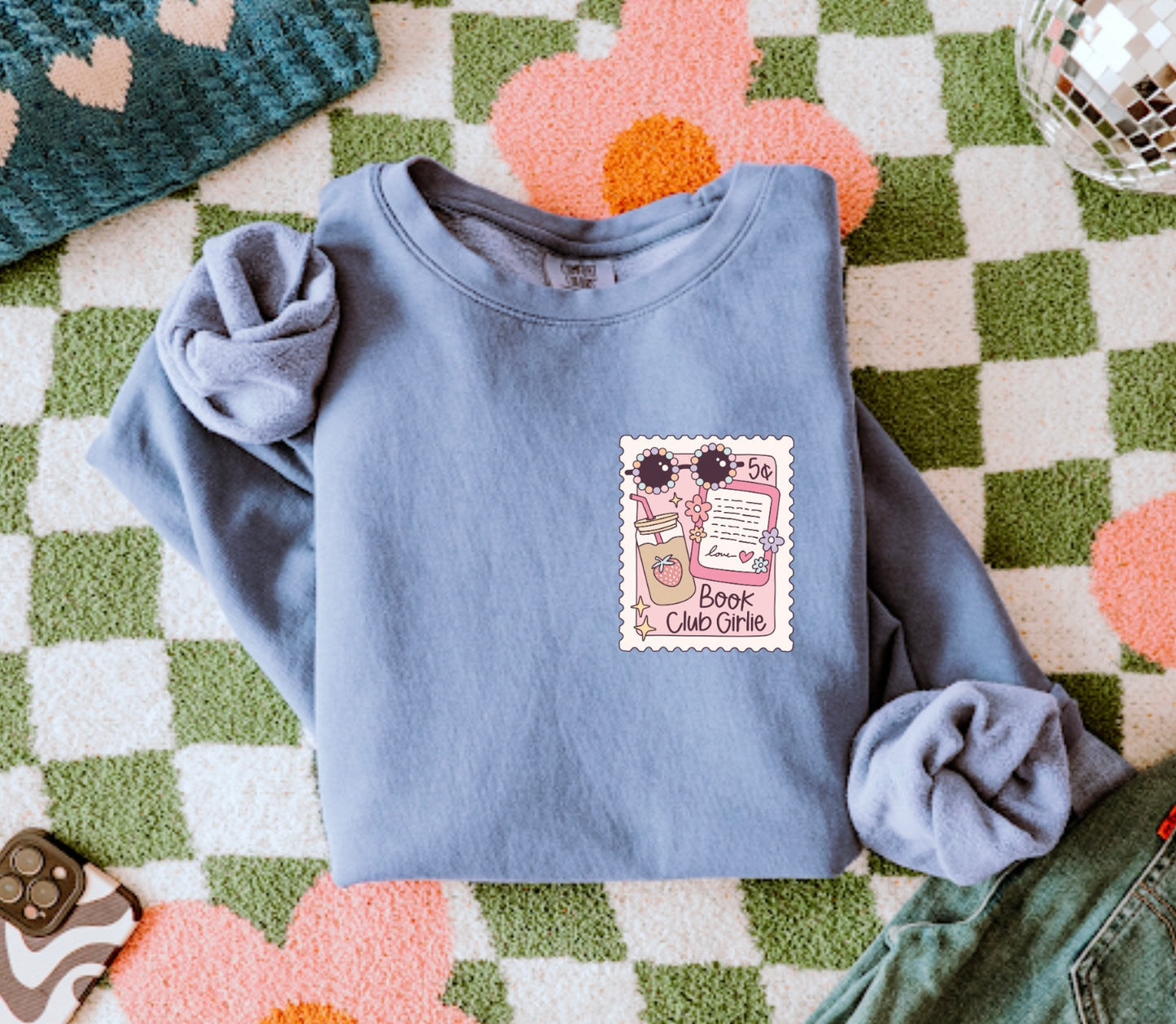 Book Club Girlie Crewneck