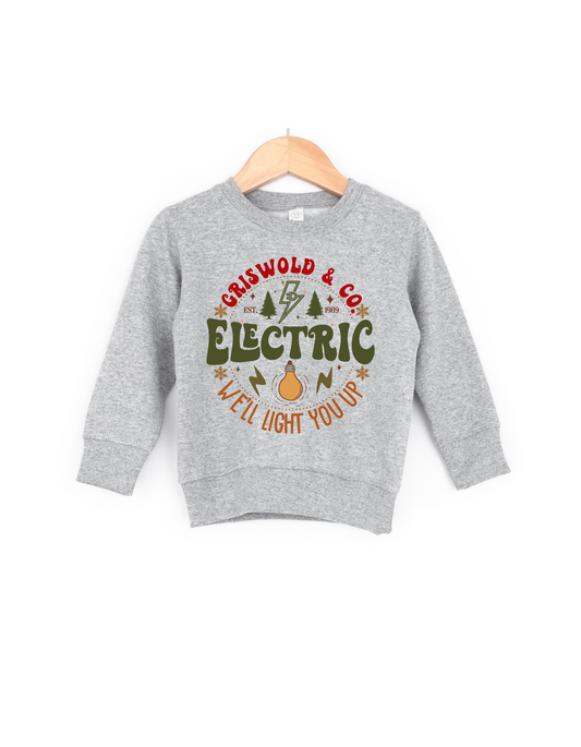 Christmas Vacation kids crewneck