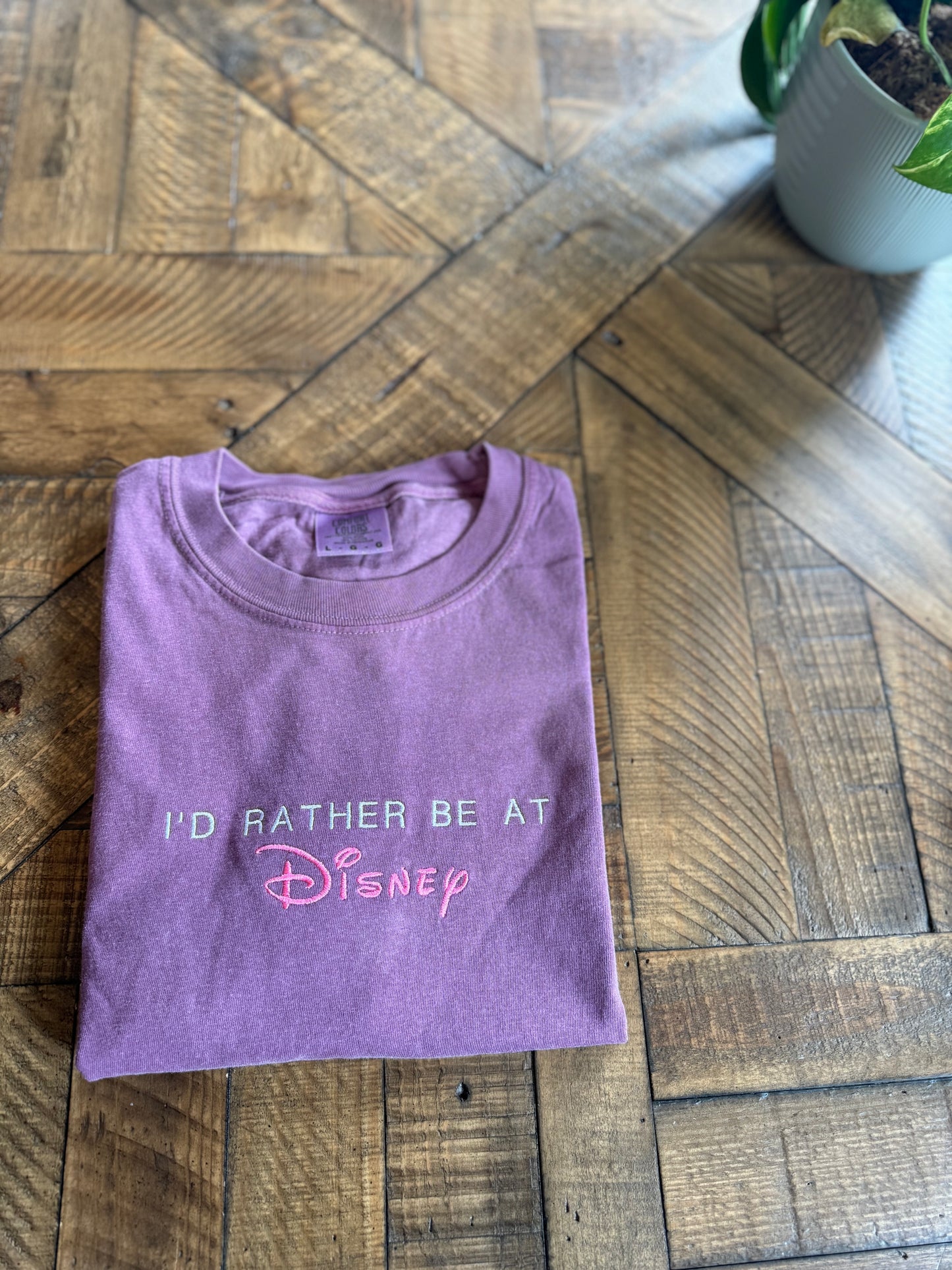 Custom I’d rather be _____ tee