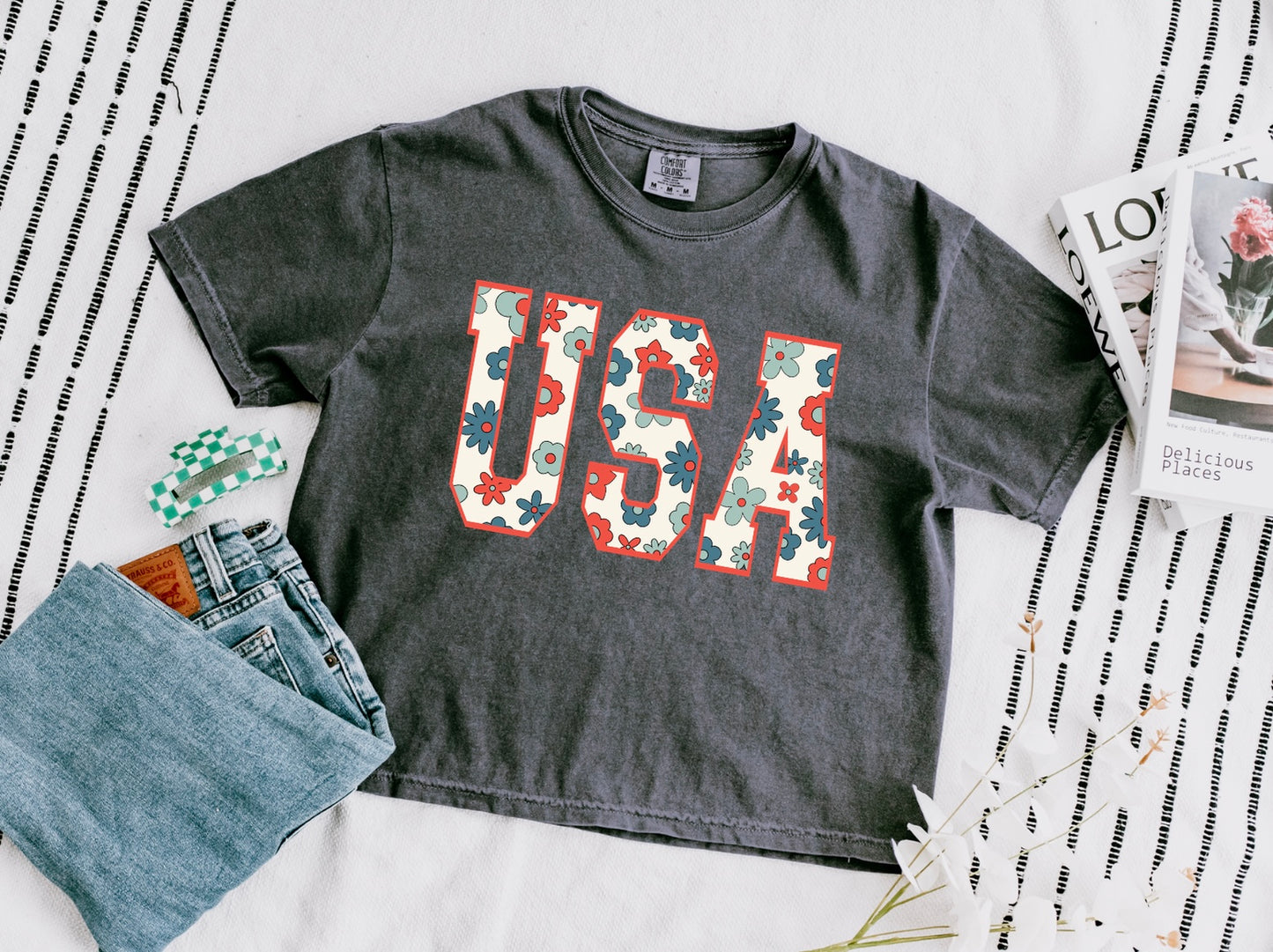 Land That I Love Floral Tee