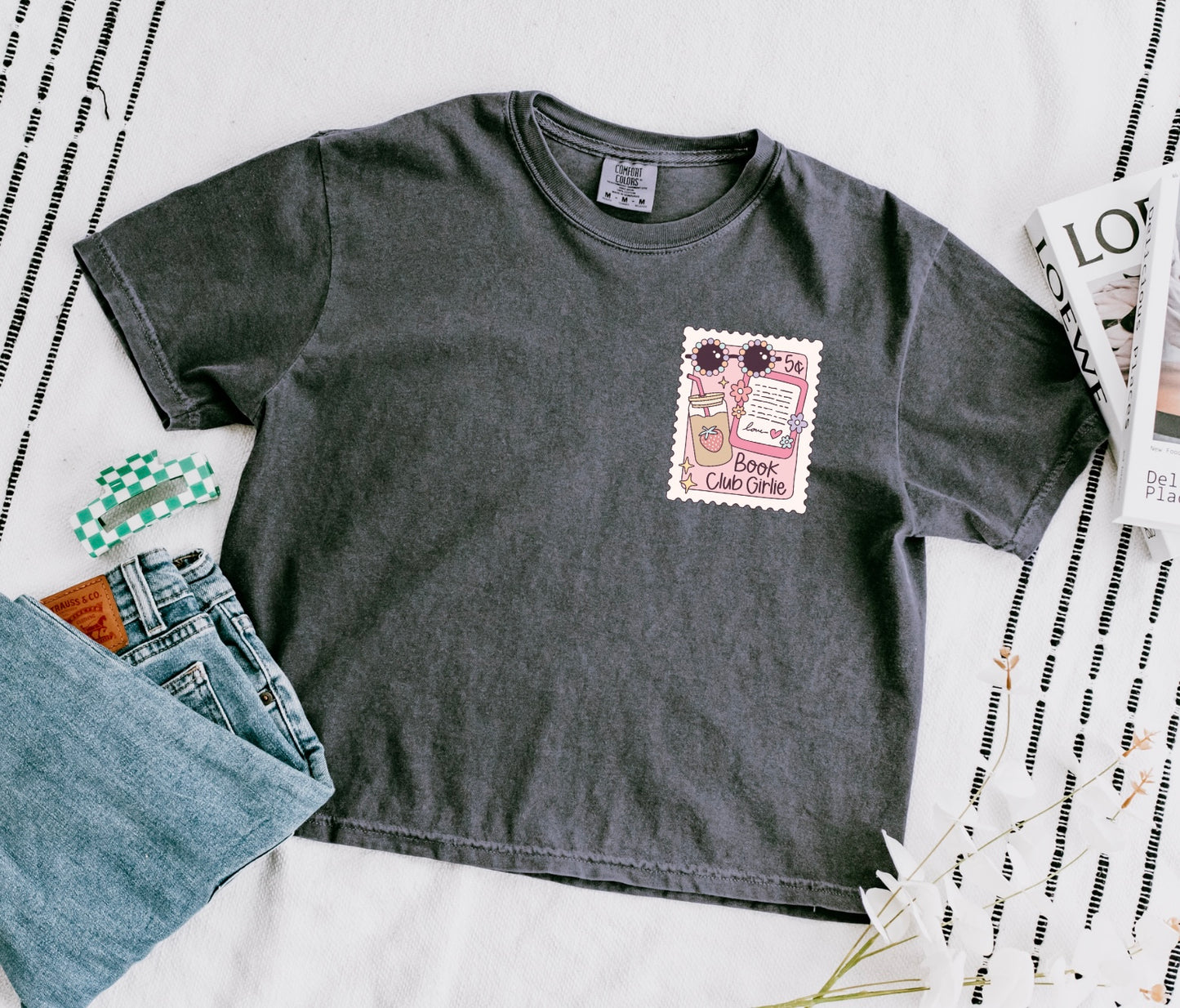 Book Club Girlie Tee
