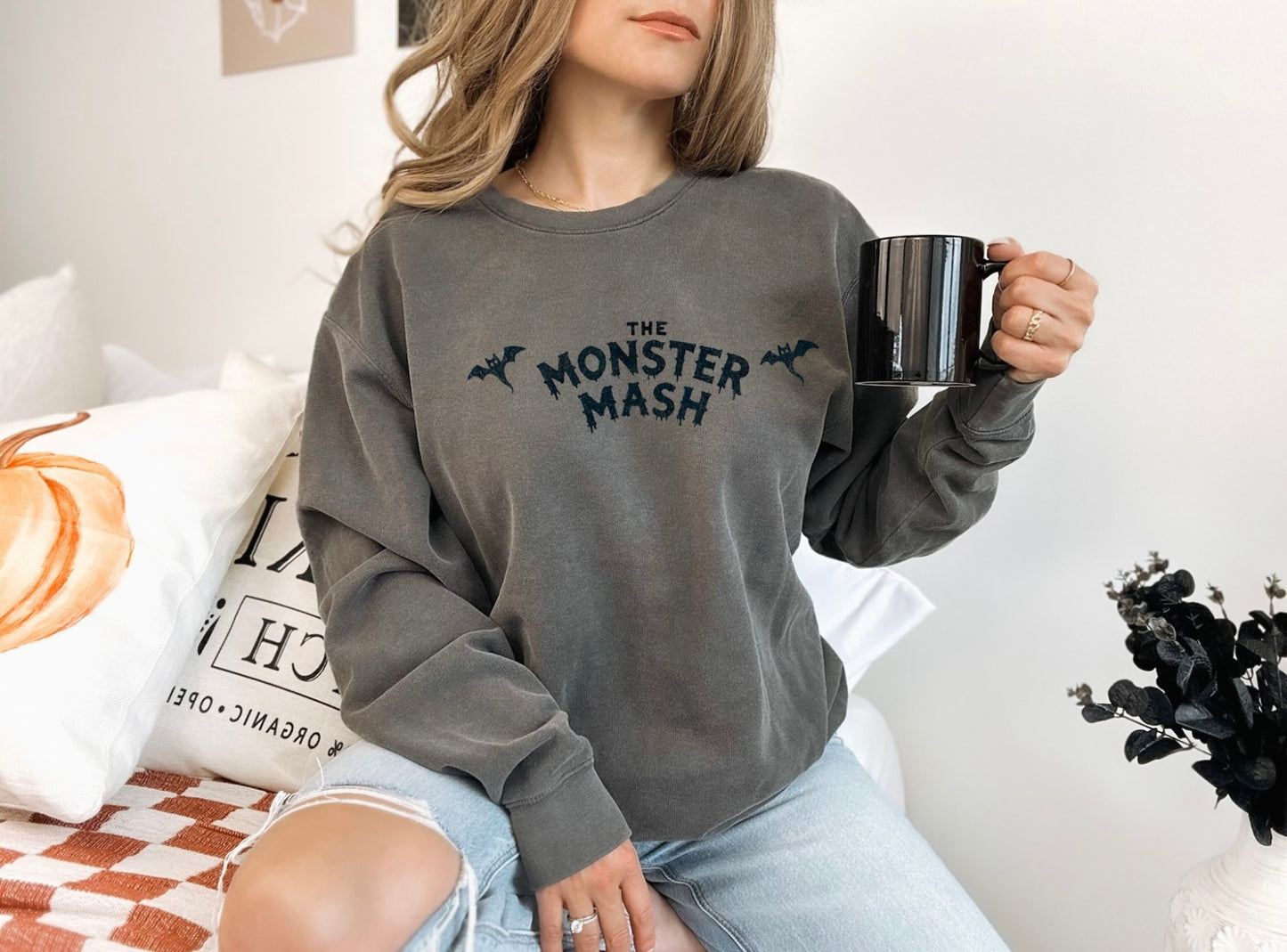 Retro Monster Mash Women’s Crewneck