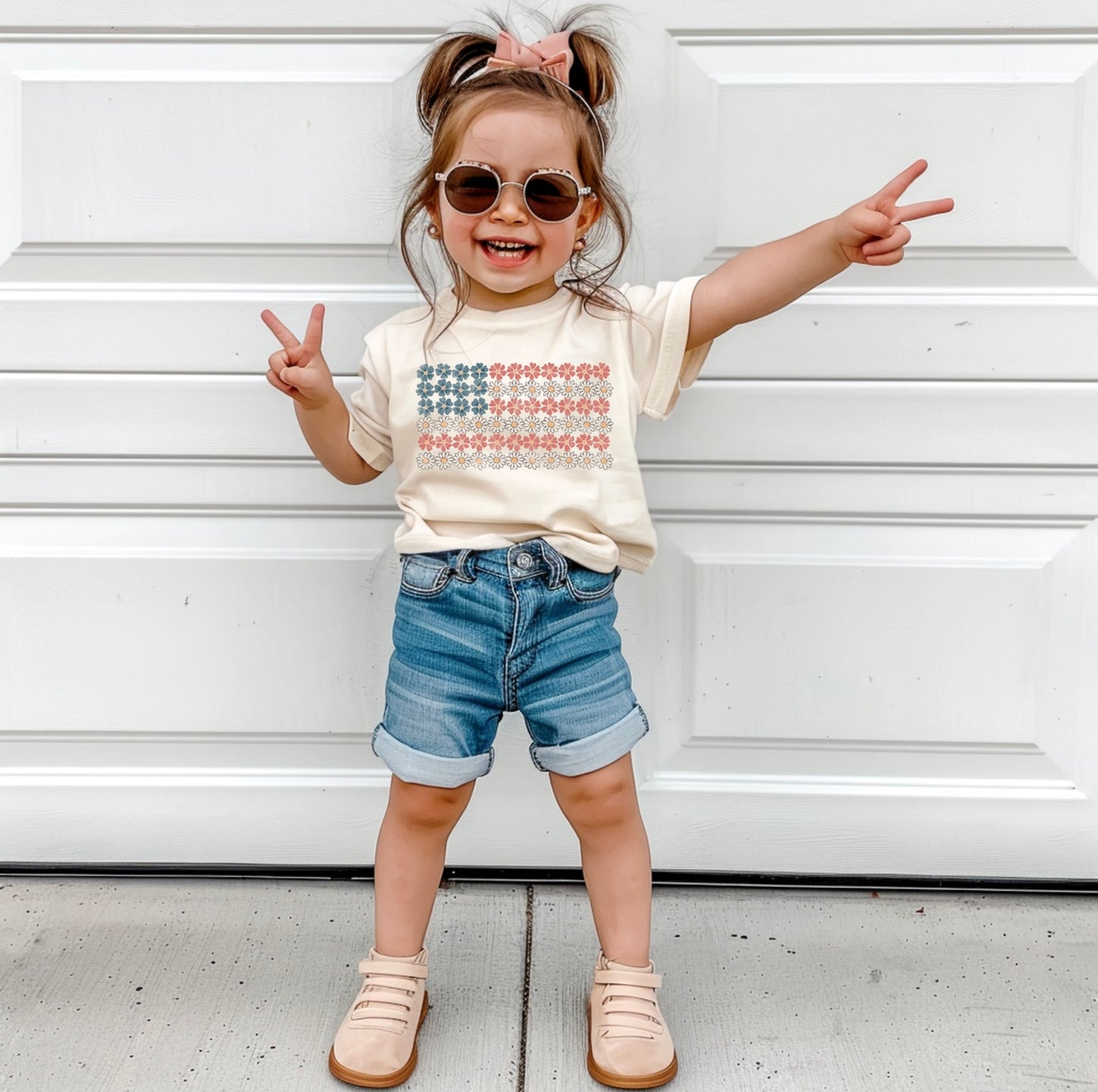 Stars, Stripes & Daisies
