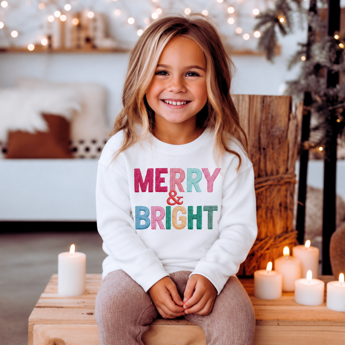 Merry & Bright Girly Christmas