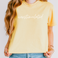 Overstimulated tee