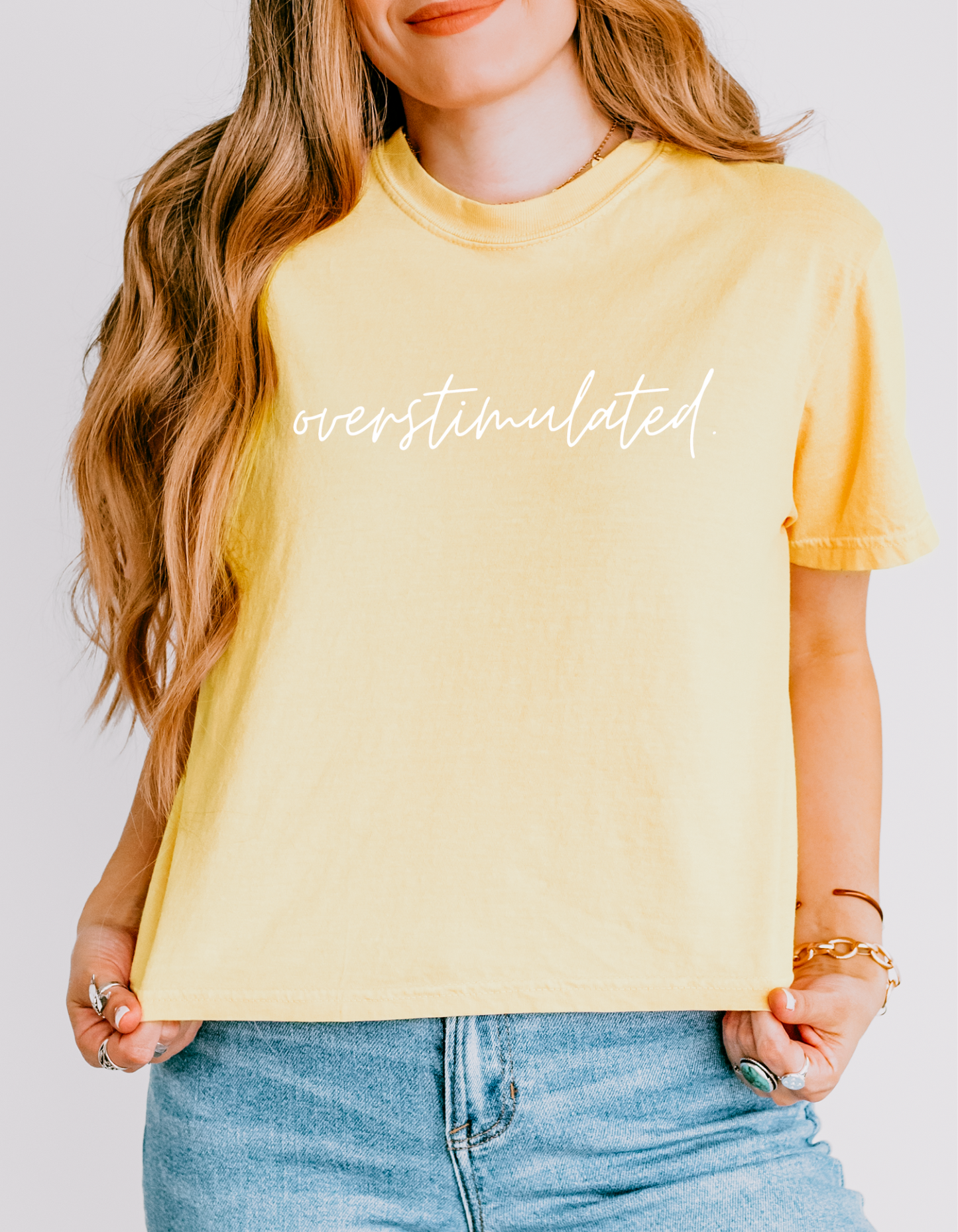 Overstimulated tee