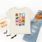 Retro Halloween Stamp Girls Design