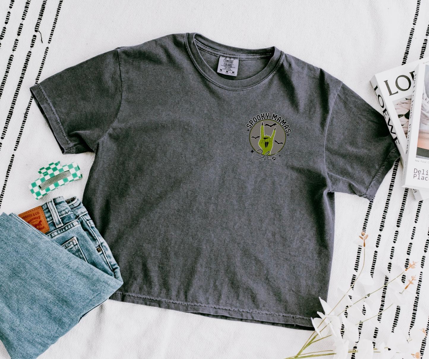 Spooky Mama Rock On Tee