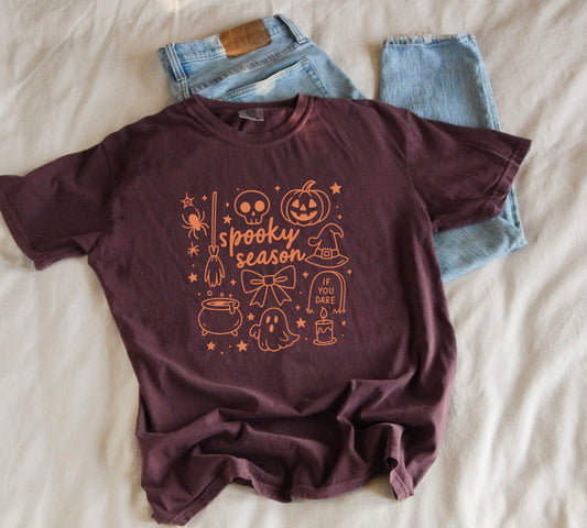 Spooky Scribble Women’s Tee