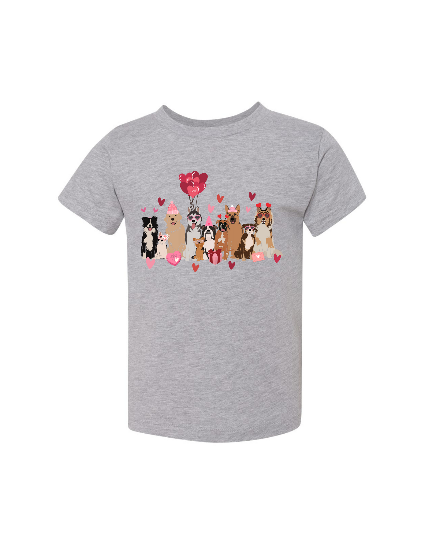 Valentine dogs kid size