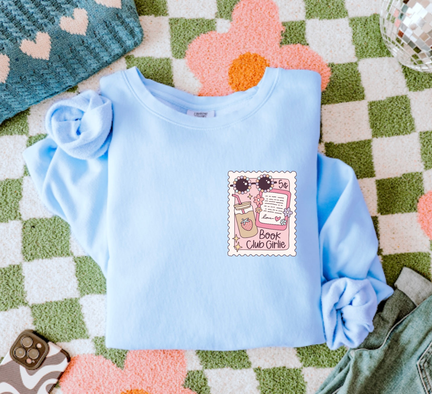 Book Club Girlie Crewneck