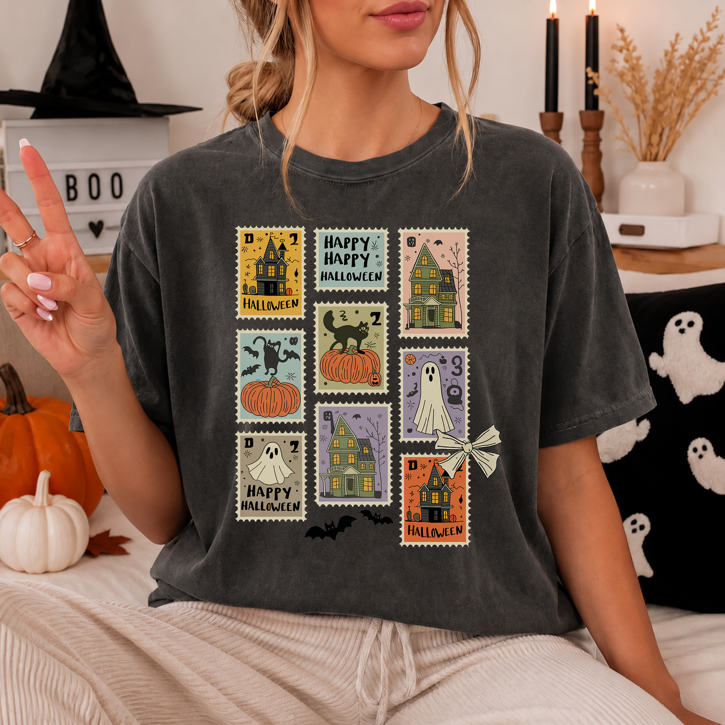 Spooky Stamp Collection