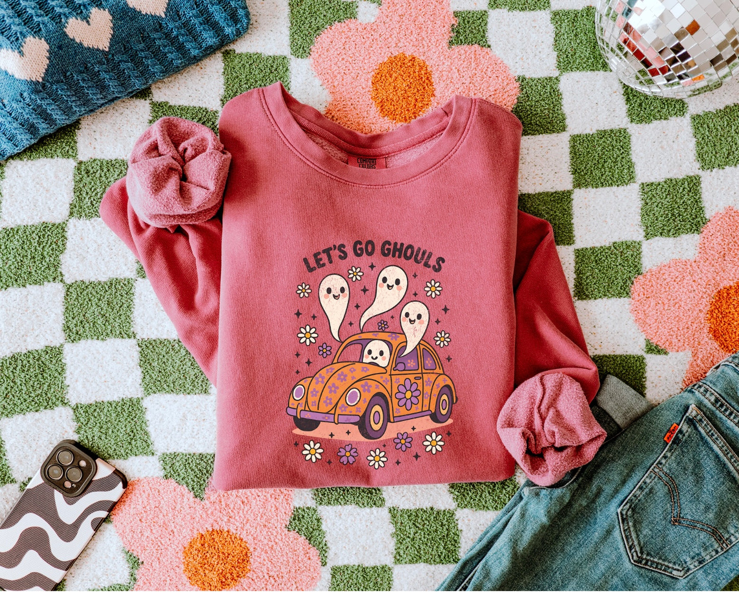 Groovy Ghoul Women’s Crewneck
