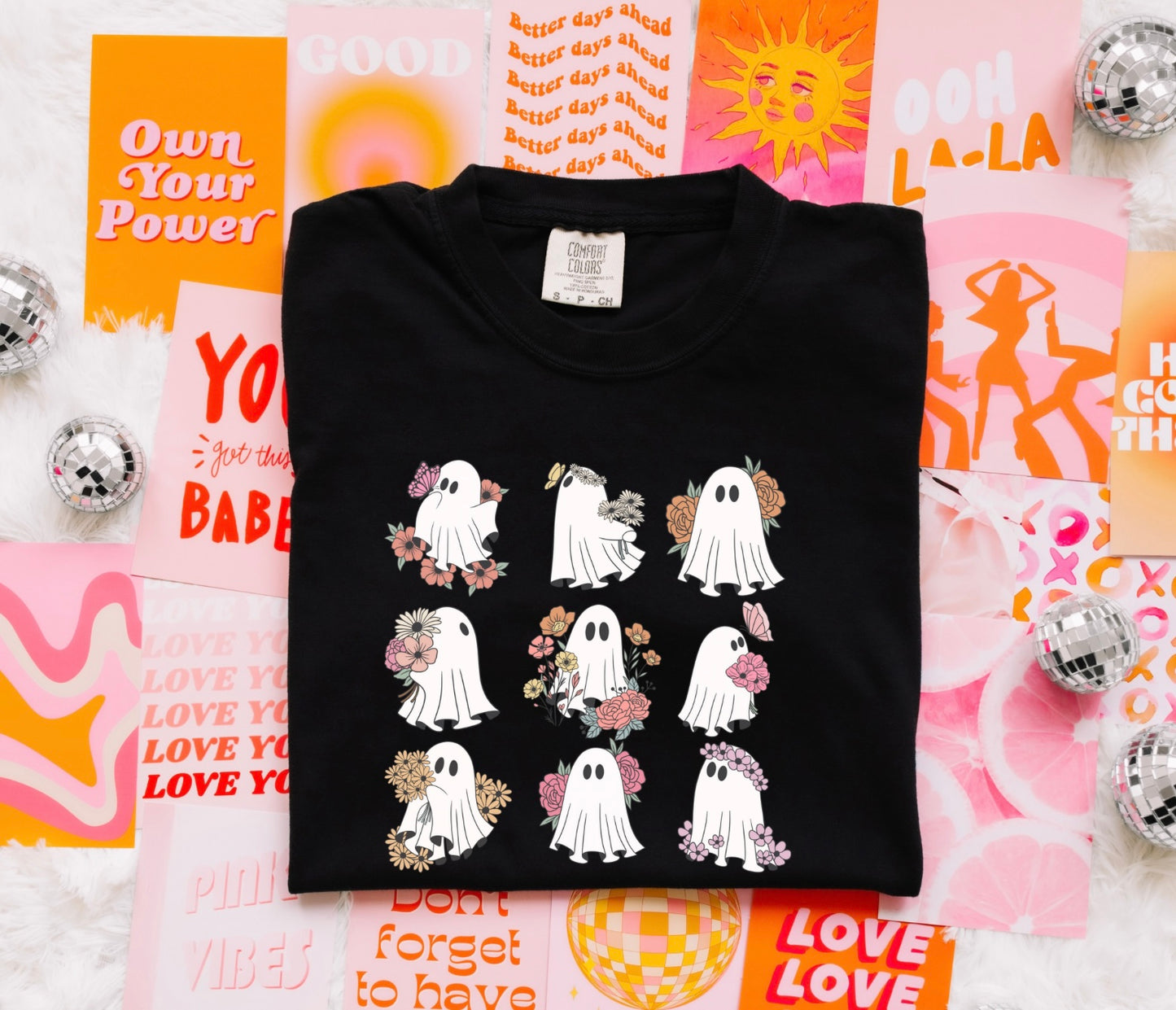 Vintage Ghost Floral Women’s Tee