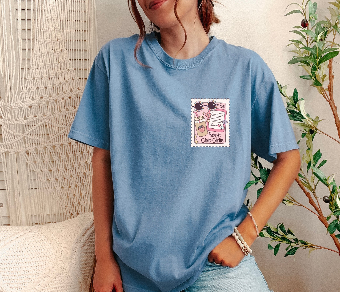 Book Club Girlie Tee