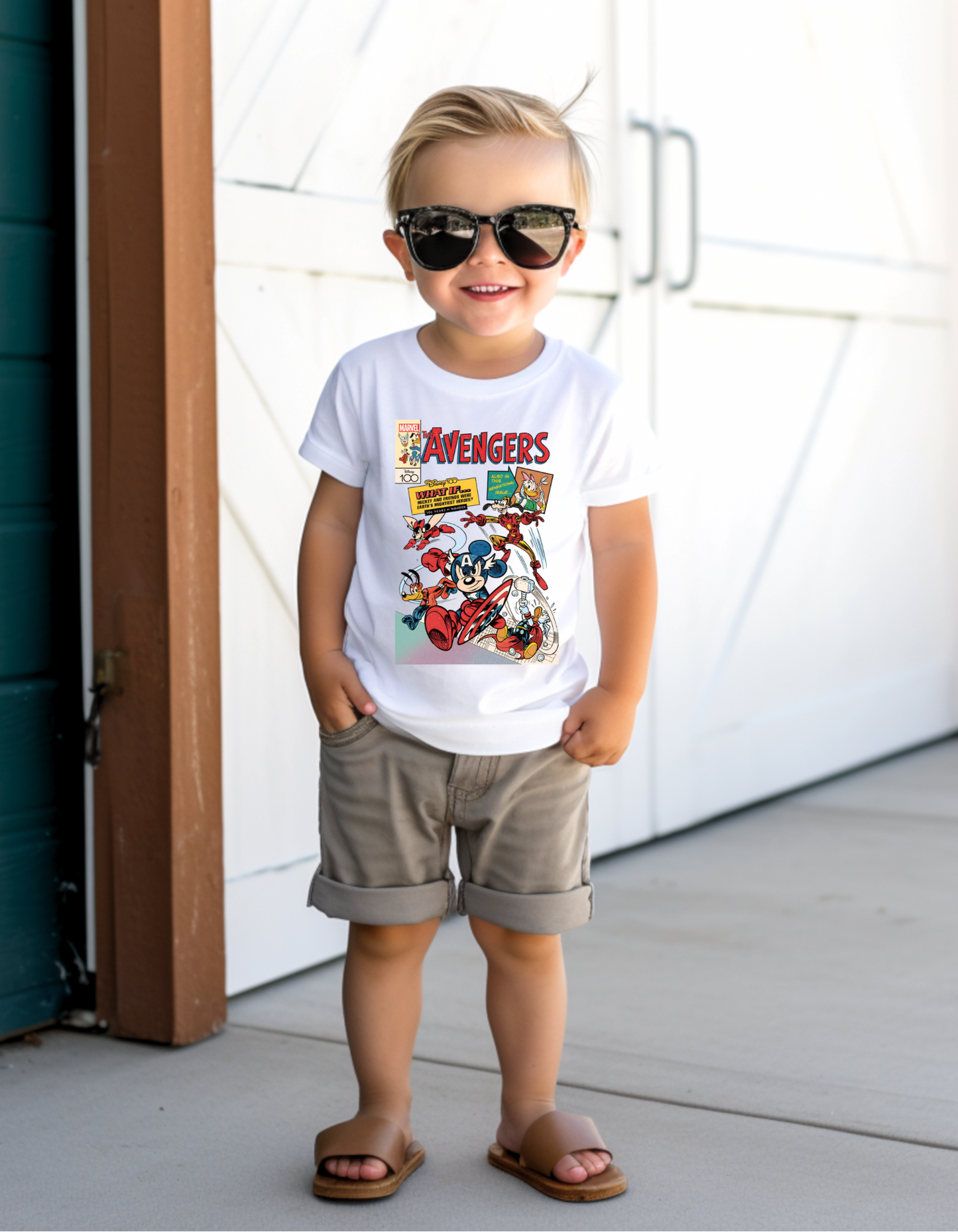 Mickey Mouse avengers tee