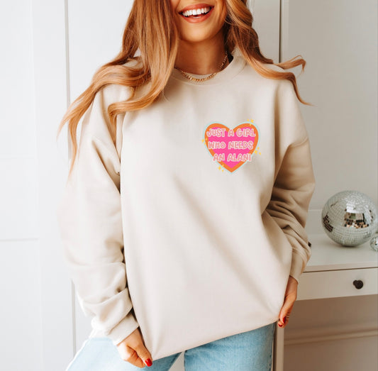 Just a girl who needs an Alani crewneck