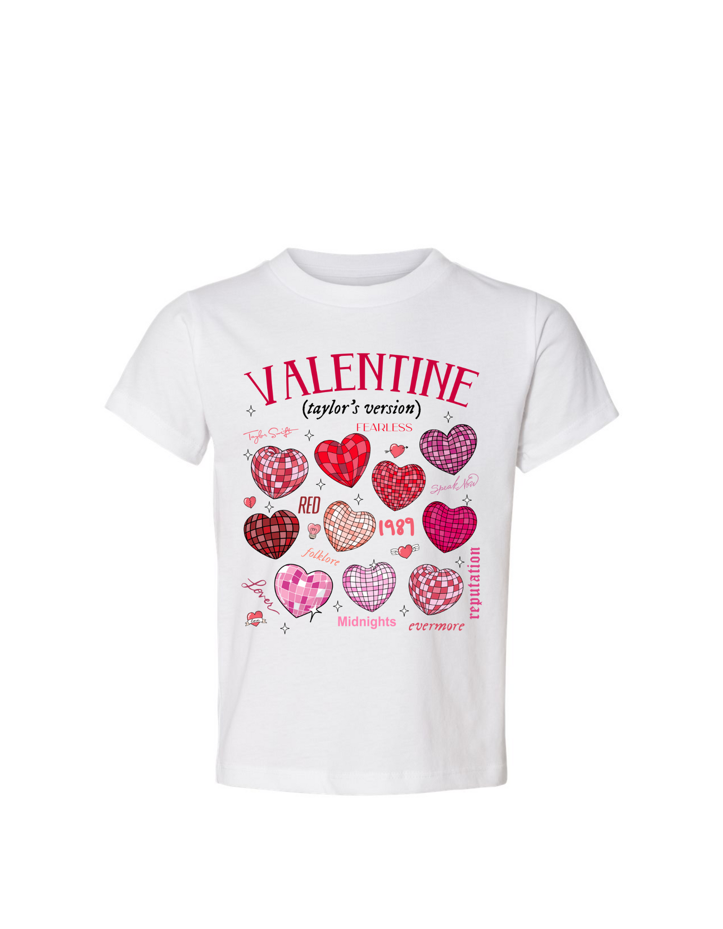 Disco hearts kid size