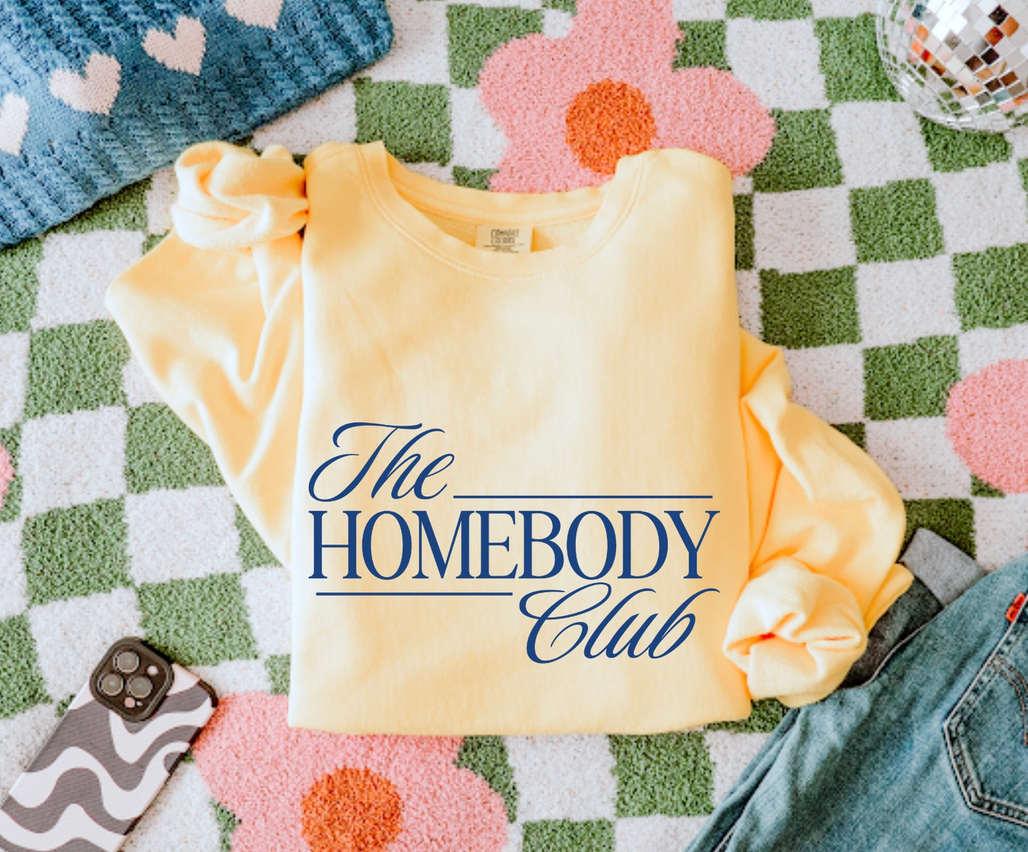 The Homebody Club Crewneck
