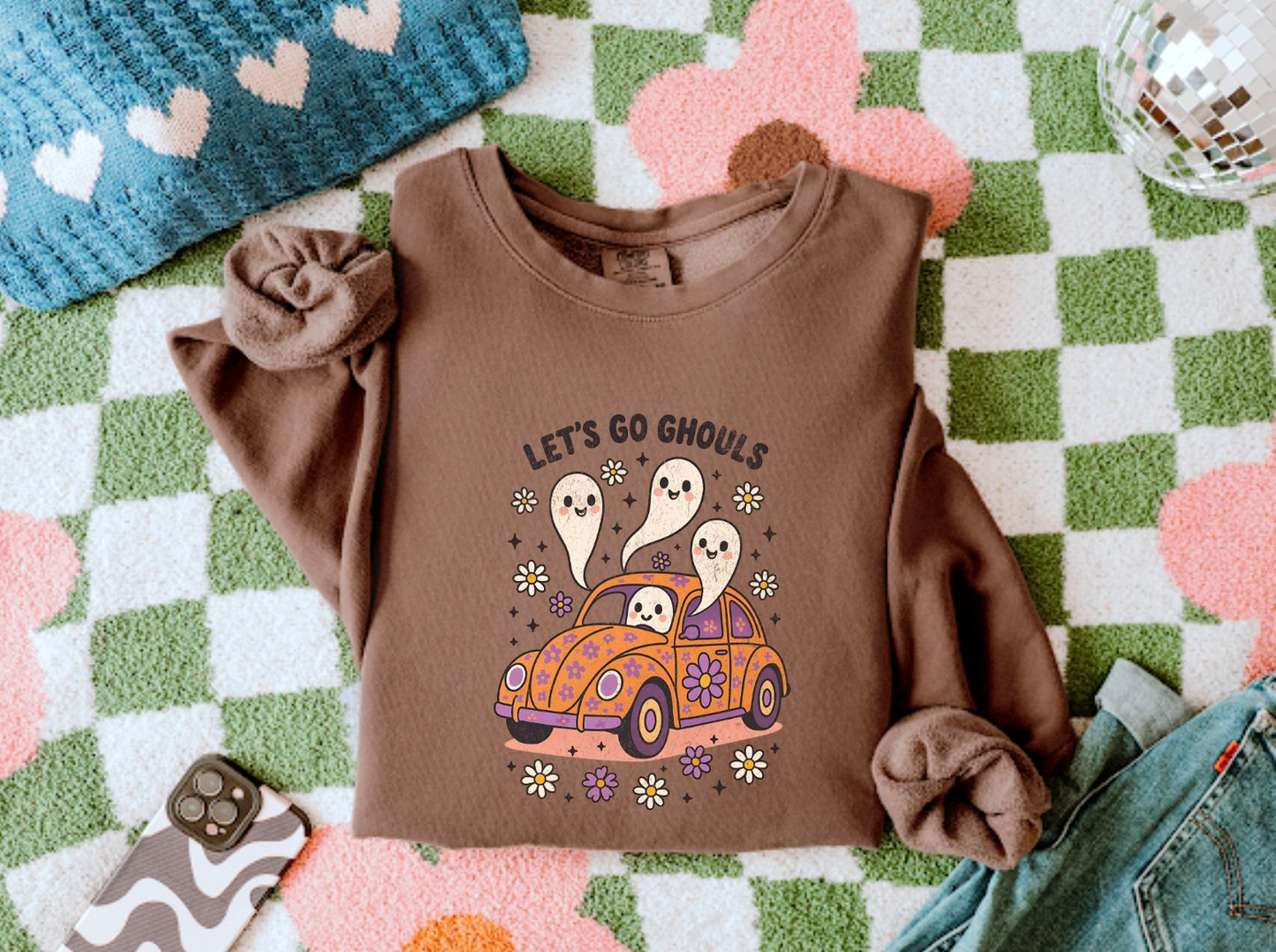 Groovy Ghoul Women’s Crewneck