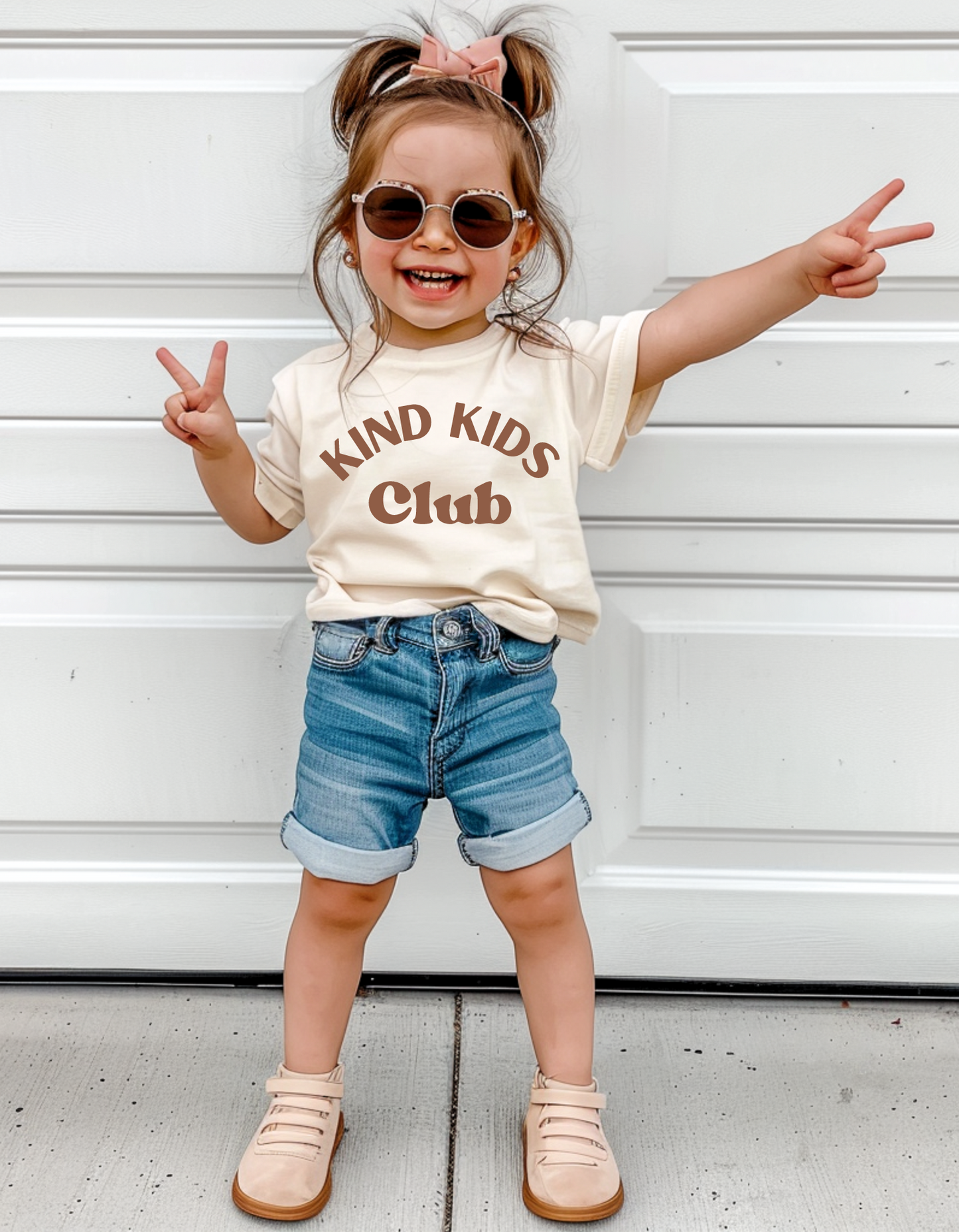 Kind kids clubs tee